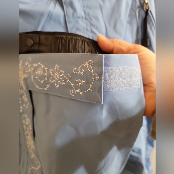 L.L. Bean Blue Snow Pants Lined Women's Medium New Partial Tag - Picture 5 of 6